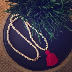Tassel necklace